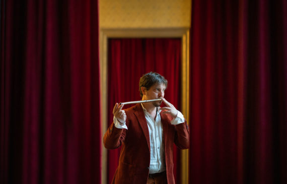 ritratto del musicista Simone Campa