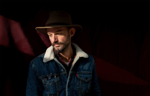 Ritratto di uomo con cappello da Cowboy