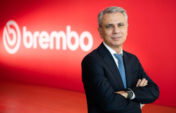 portrait of Mario Piccioni, chief quality officer of Brembo industry