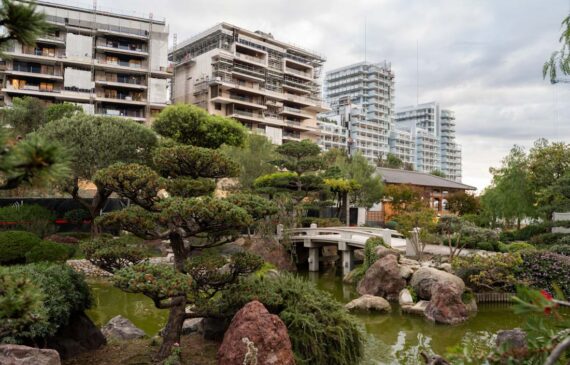 Giardino giapponese a Montecarlo