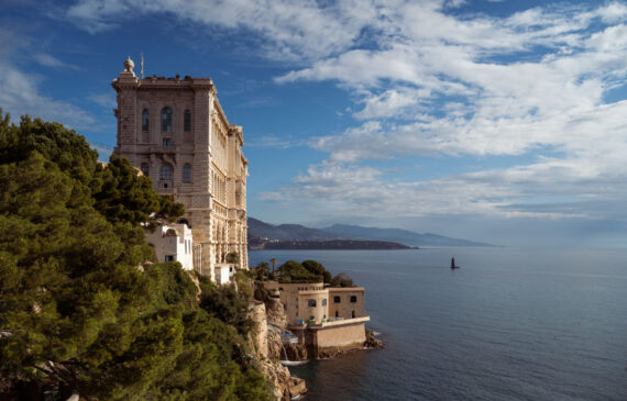 panorama costiero di Montecarlo