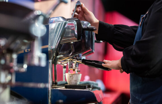 una tazzina di caffè