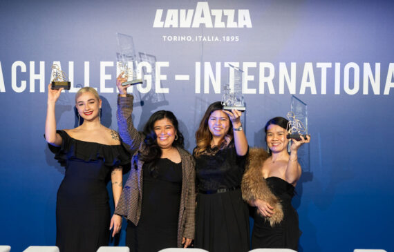 quattro donne vincitrici del premio lavazza 2024