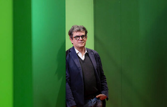 Luigi Garlando, scrittore, in posa