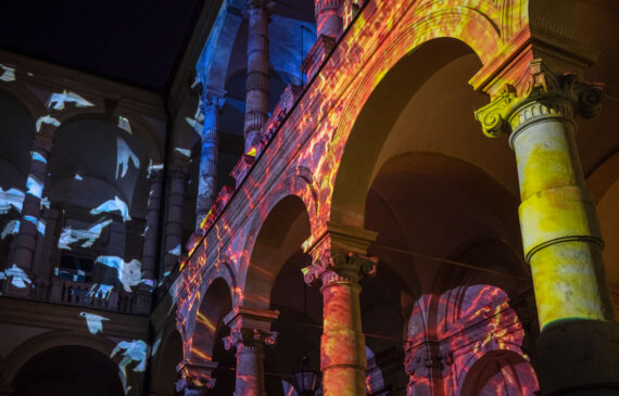 luci natale torino in piazza san carlo