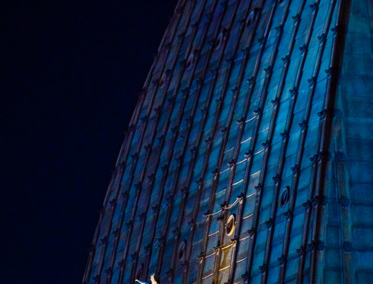 foto natale torino la mole antonelliana illuminata